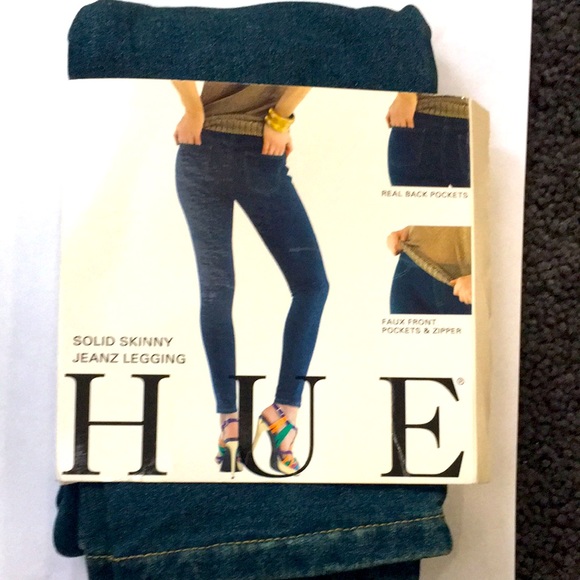 Skinny Jeans Leggings Medium Navy Denim 